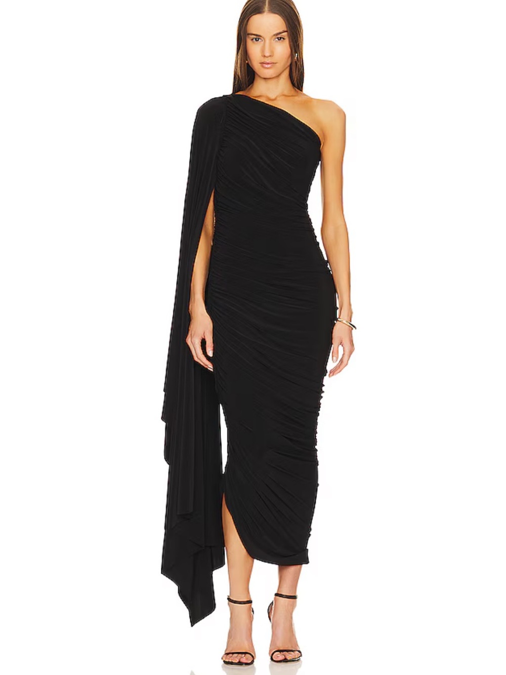 Norma Kamali Diana Gown W/ Sleeve